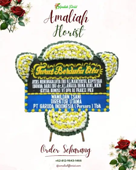 Papan Bunga Duka Simpen Kaler